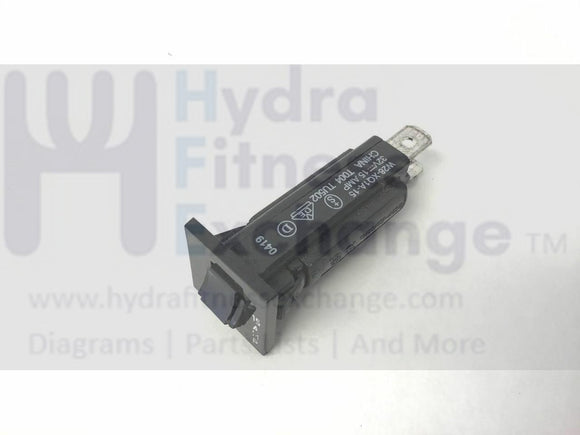 Nautilus T714 Treadmill Power Entry Circuit Breaker 15 Amp-hydrafitnessparts