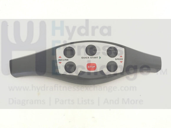 Nautilus T916 Commercial Treadmill Heart Rate Touch Sensor Bar SM26421-hydrafitnessparts