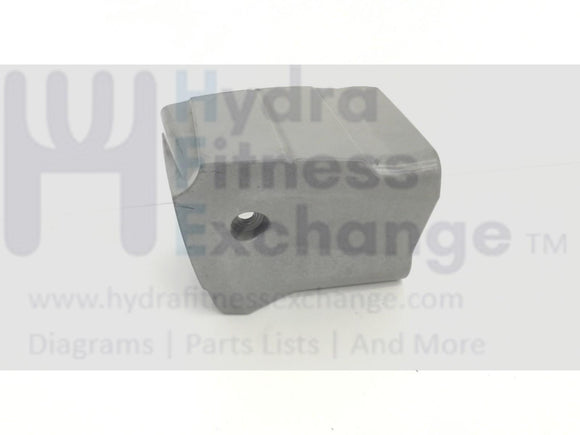 Nautilus T916 Commercial Treadmill Left Plastic Siderail Endcap SM41475-00-hydrafitnessparts