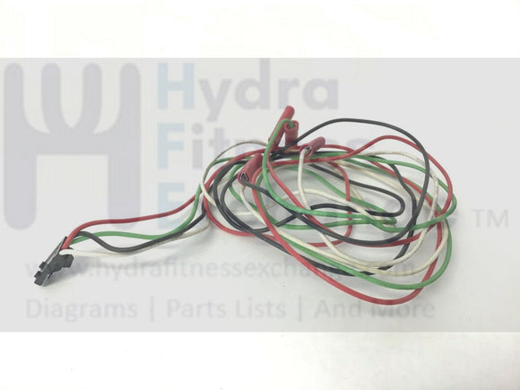 Nautilus U9.16 Upright Bike Console to Hand Sensor Cable Wire Harness-hydrafitnessparts