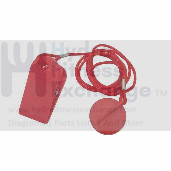 New Balance Power First Fitness 1500 Treadmill Magnetic Safety Key Lanyard TM-01-hydrafitnessparts