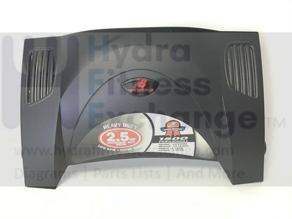 New Balance Power First Fitness 1500 Treadmill Motor Hood Shroud Cover T1500-02-hydrafitnessparts