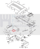 New FreeMotion HealthRider Image ProForm Treadmill Idler Arm Spring 227298-hydrafitnessparts