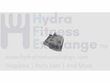 New FreeMotion Lifestyler NordicTrack 1500 NTL110100 Treadmill Left Wheel Cap 305128-hydrafitnessparts