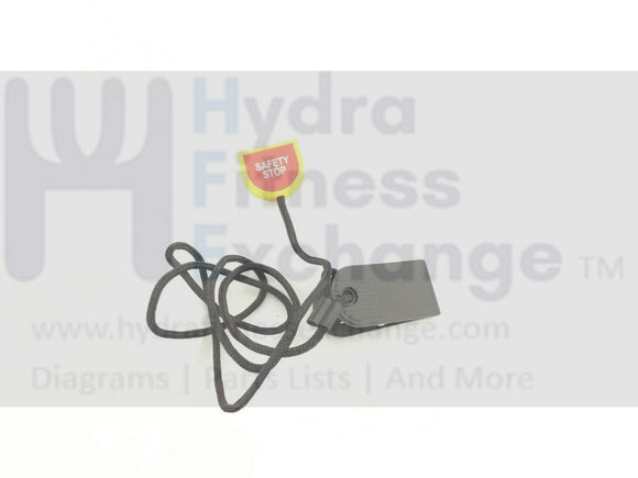 New Life Fitness T5.0 Treadmill Safety Key Lanyard Assembly AK59-00062-0000-hydrafitnessparts