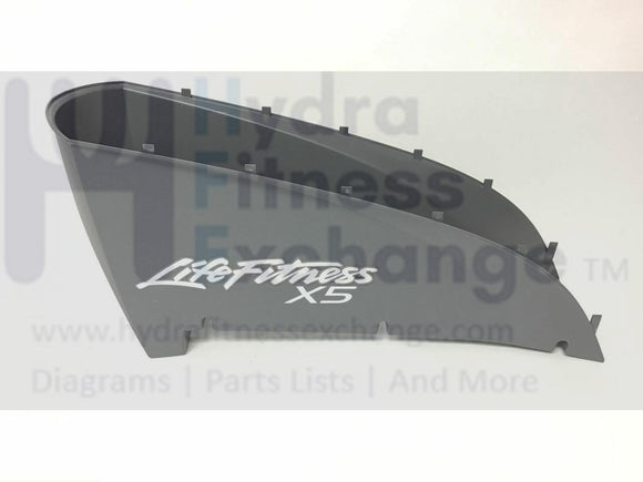New Life Fitness X5 - X5-XX00-0103 Elliptical Rear Lower Shroud Cover 6911302-hydrafitnessparts