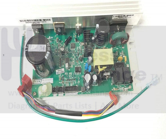 New NordicTrack C 1270 PRO Treadmill Motor Controller Board 400654 formerly 399622 mc1648dls Replaces MC2100LTS-50W-hydrafitnessparts