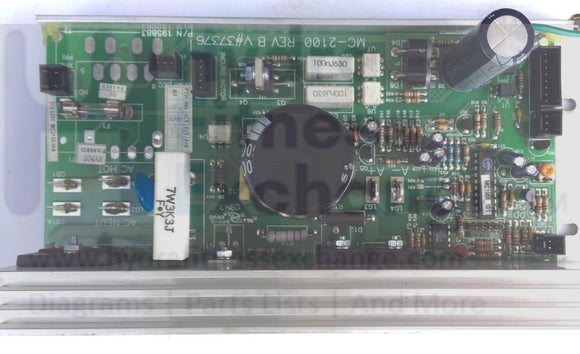 New Proform Epic Image Nordictrack Treadmill Motor Controller Board MC 2100-WA-hydrafitnessparts