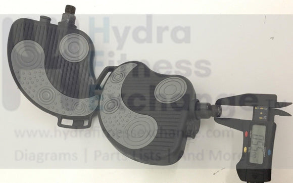 New Schwinn Journey 2.5 270 Recumbent Bike Pedal Set Pair without Straps 9/16