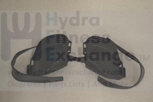 New Vision Fitness Recumbent Upright Stationary Bike Pedal Set 9/16