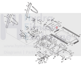 New Vision Fitness Treadmill OEM Walking Running Belt Treadbelt 1000210087-hydrafitnessparts