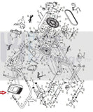NodicTrack GX 4.0 Recumbent Bike Display Console Assembly EBS-399010 300869-hydrafitnessparts