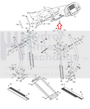 Nordic-Track HealthRider Proform Elliptical Bottom Frame Cover 218341-hydrafitnessparts