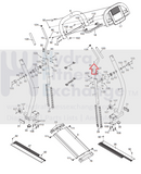 Nordic-Track HealthRider Proform Elliptical Right Upper Body Arm 221456-hydrafitnessparts