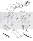 Nordic-Track Proform HealthRider Elliptical Handlebar Pivot Cover 216706-hydrafitnessparts