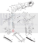 Nordic-Track Ree-bok Proform Epic Elliptical Handlebar Bracket Iinsert 216708-hydrafitnessparts