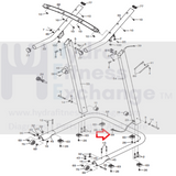 NordicTrac Weslo APEX4100 Cadence G 40 - GTX Treadmill Main Wire Harness 254326-hydrafitnessparts