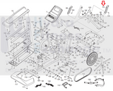 NordicTrack 12.0 Elliptical Right Hand Grip w/Pulse Heart Rate Sensor-hydrafitnessparts