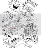 NordicTrack 14.9 Elite 16.9 Elite 12.9T Elliptical Left Pedal Plate 365062-hydrafitnessparts
