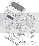 NordicTrack 1500 NTL110106 Treadmill Display Console Fan Assembly 007528-BX-hydrafitnessparts