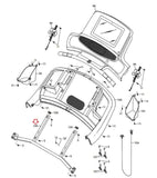NordicTrack 1750 2450 2950 3760 5800 5750 Treadmill Display Console Frame 384809-hydrafitnessparts