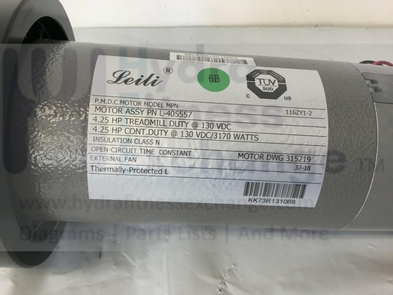 NordicTrack 1750 2450 PRO 5000 Treadmill DC Drive Motor 405694