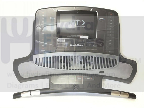NordicTrack 1750 Treadmill Display Console Panel 409838 ETNT14119JST-hydrafitnessparts