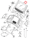 NordicTrack 2950 Treadmill Display Console Assembly 404855-hydrafitnessparts