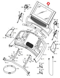 NordicTrack 2950 Treadmill TV Display for Console MFR-402550 or 401229-hydrafitnessparts