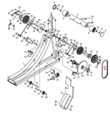 NordicTrack 35SI NTEVSR819100 NTSR017100 Elliptical Pulley Drive Belt 32" 291675-hydrafitnessparts