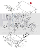 NordicTrack 8500 Pro Treadmill Motor Hood Shroud Cover 290705-hydrafitnessparts