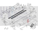 NordicTrack A2750 Pro NTL010090 Treadmill Storage Safety Latch Shock 328558-hydrafitnessparts