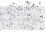 NordicTrack APEX 4100i APEX 4100 Treadmill Storage Safety Latch Shock 165201 157915-hydrafitnessparts