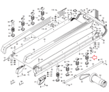 NordicTrack C1250 C1500 C900 T15.0 T17.2 T23.0 Treadmill Isolator Spring 303426-hydrafitnessparts