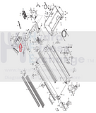 NordicTrack C1900 C2000 NTL10841 Treadmill DC Drive Motor Assembly 208734 M-204432-hydrafitnessparts