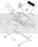 NordicTrack C2155 GRT 470 Treadmill Display Console Panel MFR-69917 or 260521 ETSN69917-hydrafitnessparts