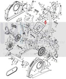 NordicTrack C2si Upright Bike Display Console Assembly 29908 272011-hydrafitnessparts