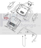 NordicTrack C630 - NTL169140 Treadmill Display Console Assembly 365780-hydrafitnessparts
