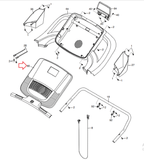 NordicTrack C990 (CWL) Treadmill Display Console Assembly 366373 & 380220-hydrafitnessparts