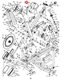 NordicTrack COMM S22I S15I Stationary Bike Cup Holder Accessory Tray 408221-hydrafitnessparts