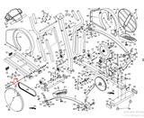 NordicTrack CX 920 910 930 Elliptical Left & Right Crank Cover 179381-hydrafitnessparts