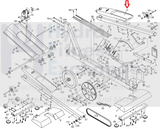 NordicTrack CX 938 CX 938 Elliptical Right Pedal Pad 224404 224409-hydrafitnessparts