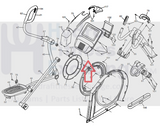 NordicTrack Commercial 14.9 Elliptical Display Console Assembly 400589-hydrafitnessparts