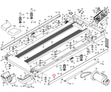 NordicTrack Commercial 1750 Treadmill Right Rail Side Cover 353267-hydrafitnessparts