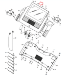 NordicTrack Commercial X22I Treadmill Display Console Assembly 436765 & 425857-hydrafitnessparts