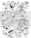 NordicTrack E 16.7 Elliptical Display Console Assembly ETNT24015 324666 & 366463-hydrafitnessparts