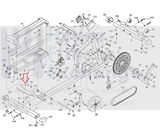 NordicTrack E 9.0 Z Elliptical Rear Stabilizer Cover Endcap 23905 374171 335819-hydrafitnessparts