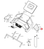 NordicTrack EXP 7I 10I PRO 5000 9000 2000 Treadmill Right Cup Holder Tray 424610-hydrafitnessparts