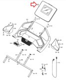 NordicTrack EXP 7I - NTL10421-INT2 Treadmill Display Console Assembly 431084-hydrafitnessparts