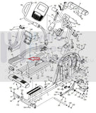 NordicTrack Elite 12.9T NTEL712140 Elliptical Left Pedal 365066-hydrafitnessparts